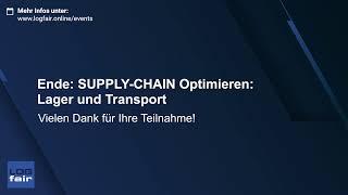 LOGfair Supply-Chain optimieren: Lager und Transport 2023