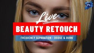 Ultimate Retouch Panel - Light Skin Beauty Retouch with Dodge and Burn | #Retouching