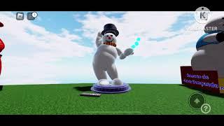 Frosty the snowman in roblox