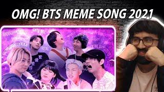 This one is amazing too!! - Shiki Reacts To SO I CREATED A SONG OUT OF BTS MEMES 2021 | Reaction