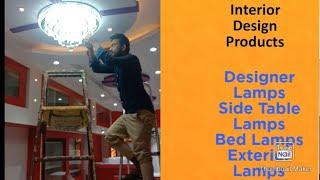 Designer lamps। Interior Design Product। Home decor#hi#tech#interior#