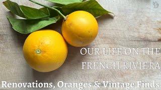 Riviera Chambre d’Hôtes Renovation: Vintage Finds & Delicious Orange Dessert Recipe!