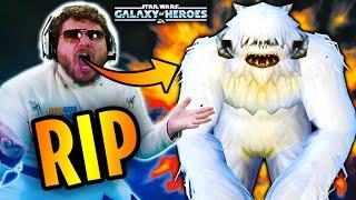 RIP WAMPA - Was Fun While It Lasted in Galaxy of Heroes - F to Pay Respects