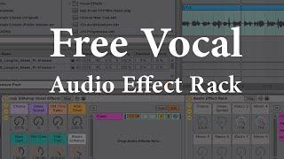 Vocal Audio Effect Rack in Ableton Live