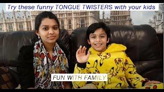 Must Try Fun Activity... interesting Tongue Twisters #LockdownActivities