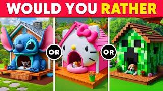 Would You Rather - Build Your Dream House  Luxury Edition  Daily Quiz