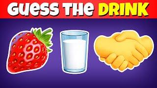  Guess the Word by Emoji - FOOD & DRINK Edition | Emoji Quiz 2024