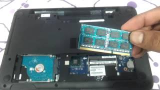 Dell 3521 5521 How to upgrade ram and harddrive