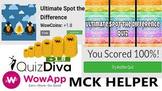 ULtimate Spot The Difference Quiz #MckHelper #QuizDiva #WowApp