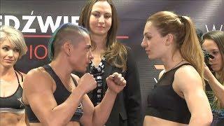 Vanessa Porto vs. Milana Dudieva - Weigh-in Face-Off - (Invicta FC 26) - /r/WMMA