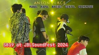 [4K] #SB19 AT JBL SOUNDFEST 2024.12.14 | MANA.MAPA.NYEBE.GENTO.CRIMZONE (2/2)