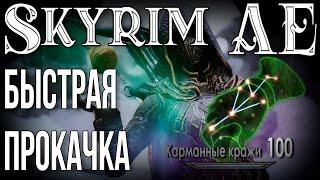 SKYRIM • БЫСТРАЯ ПРОКАЧКА • КАРМАННЫЕ КРАЖИ