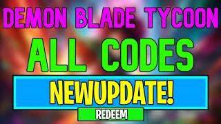 Demon Blade Tycoon Codes | Roblox Demon Blade Tycoon Codes (May 2024)