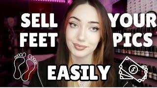 Easiest way to sell your feet pictures for money | Full Tutorial