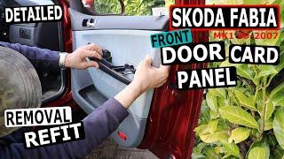 SKODA FABIA Door Card Panel (Front) Mk1 99-2007