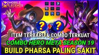 BARU BUILD PHARSA TERSAKIT 2021 - BUILD PHARSA PALING SAKIT MOBILE LEGENDS