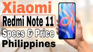 Xiaomi Redmi Note 11 Specs & Price | Philippines