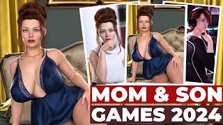 TOP 5 MOM AND SON ADULT GAMES OF 2024 || HIGH GRAPHICS ADULT GAMES FOR ANDROID & PC || PART 2