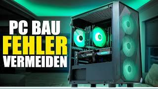 10 HÄUFIGE Anfänger Fehler beim Gaming PC zusammenbauen - SO geht's RICHTIG!