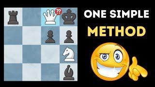 The Best METHOD to BLUNDER LESS in CHESS