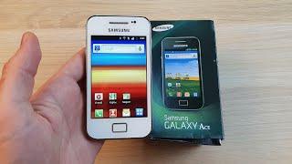 SAMSUNG GALAXY ACE - СМАРТФОН КОТОРОМУ 10 ЛЕТ!