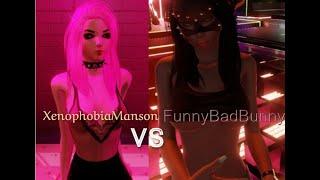 #3DXChat,XenophobiaManson vs FunnyBadBunny (210-0) 13/02/2021