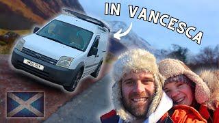 Scotland WINTER Van Life 