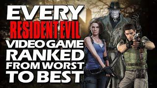 Every Resident Evil Game Ranked From WORST To BEST