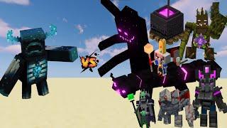 Warden VS Dungeons Bosses in Minecraft