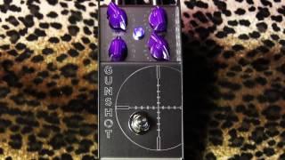 Thorpy FX GUNSHOT vintage tube amp flavored Overdrive pedal of love