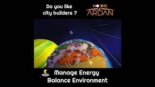 Moons of Ardan - Will you help the axonauts to thrive in this city-builder set in space? #shorts