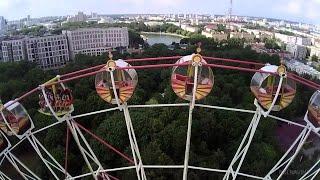 Беларусь.Минск.Колесо обозрения.Ferris wheel.Walking in Russia.Respect