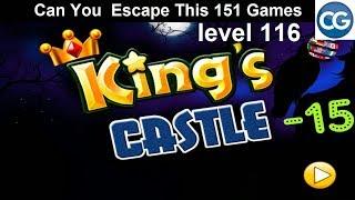 [Walkthrough] Can You Escape This 151 Games level 116 - King's castle 15 - Complete Game