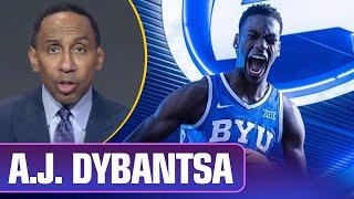 #1 basketball recruit AJ Dybantsa on why he chose BYU, etc