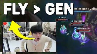 Doinb Reaction FLY Destroy GenG Game 1 Highlights Worlds 2024