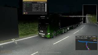 В наглую объезжают пробку #ets2