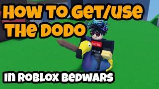 How to get the dodo bird in Roblox Bedwars