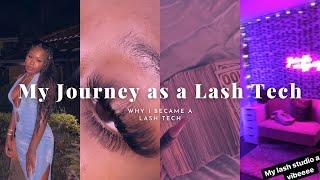 My Journey as a Lash Tech | How I Became a Lash Tech | Becoming an Entrepreneur