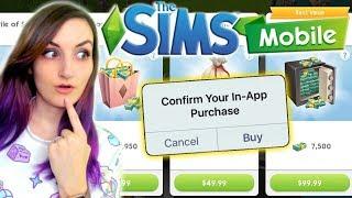 I Spent All My Money on The Sims MOBILE!!