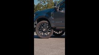 Monster Ford F350 Super Duty on XF Dually Wheels