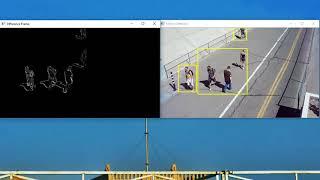 Motion Detection using OpenCV, Python, Code in Description