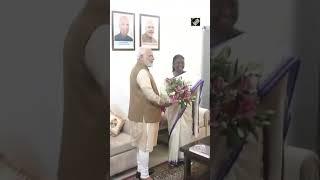 PM modi congratulates President-elect Droupadi Murmu