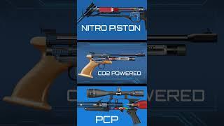 Nitro Piston Airgun VS CO2 VS PCP Gun #shootinggames #hunting #gun