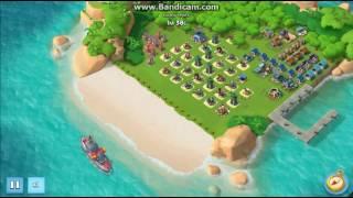 Boom Beach - Интересная расстановка базы: "ловушка"