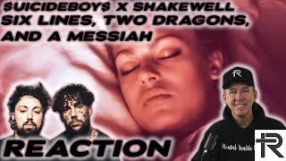 REACTION THERAPY REACTS to $uicideboy$ + Shakewell-  Six Lines, Two Dragons, and a Messiah