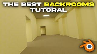 How To Make a Backrooms Found Footage In Blender