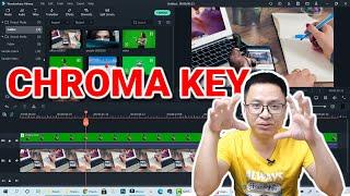 How to use Chroma Key in Filmora X Video Editor