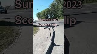 Summer the end... #трюковойсамокат #трюкинасамокате #scootertricks #стритстайл #fup #rge