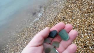 Collecting Sea Glass at Royal Victoria Country Park