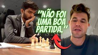 Cornetagem de Magnus Carlsen | Mundial de Xadrez 2024.